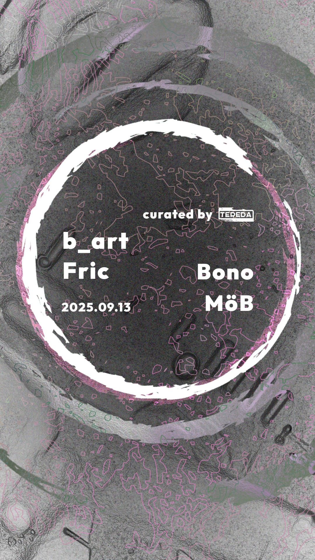09.13. szombat – Pavilon Terrace curated by Tereda w/ b_art, Fric, Bono, MöB